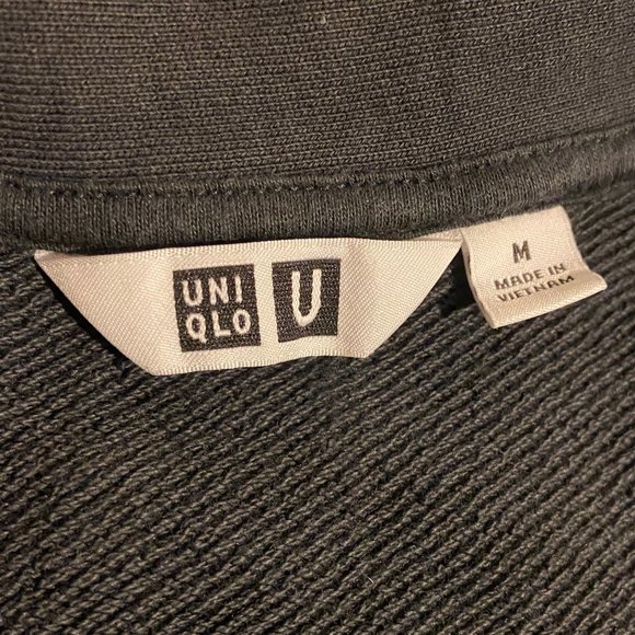 Uniqlo U Cropped Quarter-Zip Sweatshirt - Picture 6 of 7